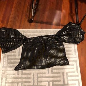 Zara off the shoulder top